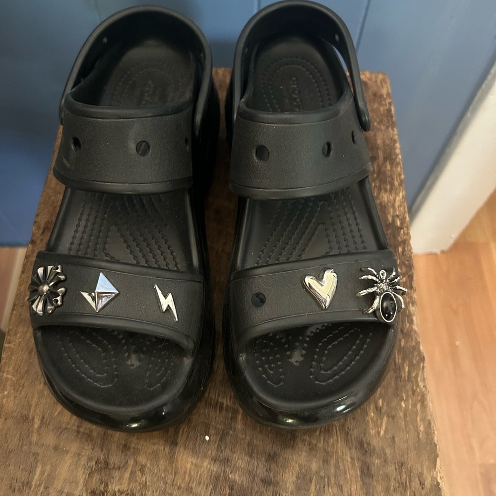 Platform Croc Sandals